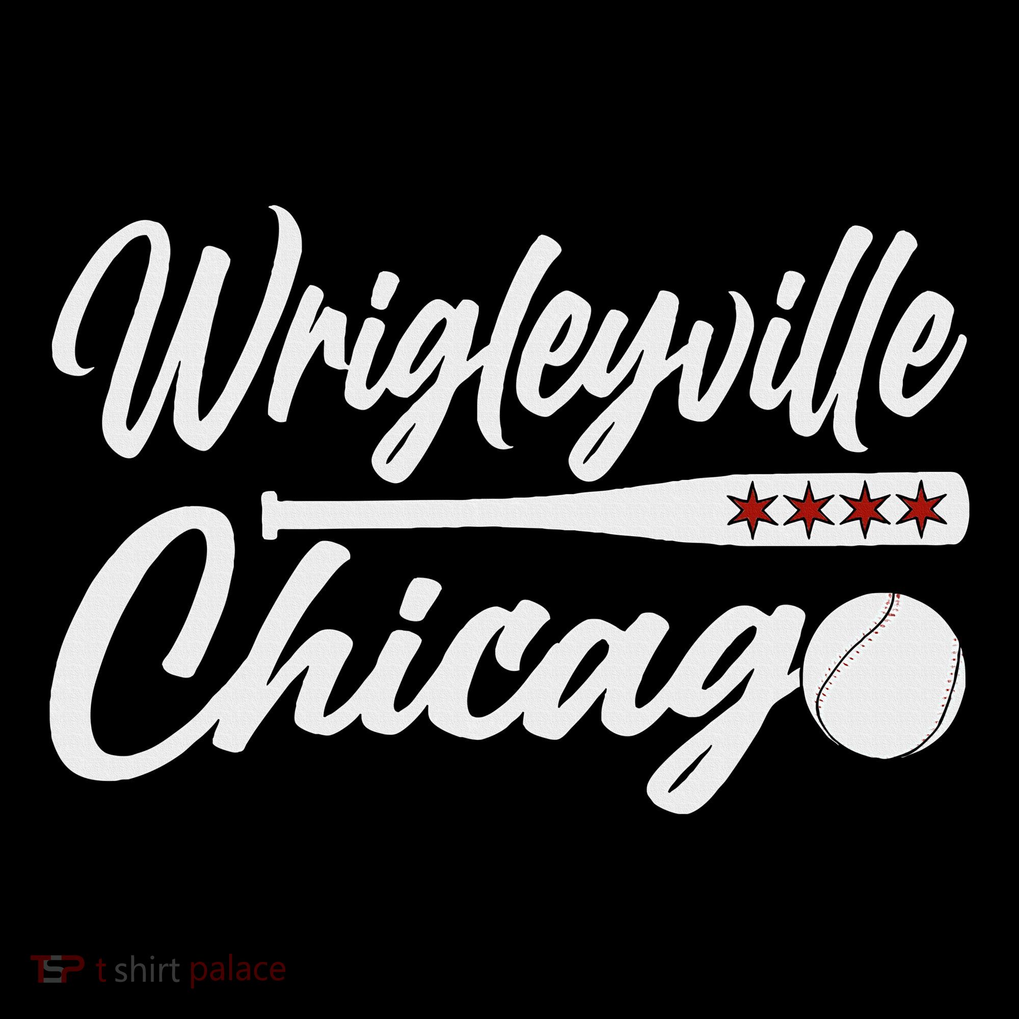 Wrigleyville Chicago Baseball American Baby Bodysuit