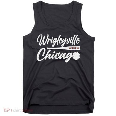 Wrigleyville Chicago Baseball American Tank Top