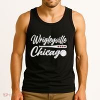 Wrigleyville Chicago Baseball American Tank Top thumb 3