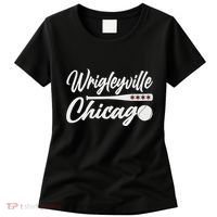 Wrigleyville Chicago Baseball American Women's T-Shirt thumb 0
