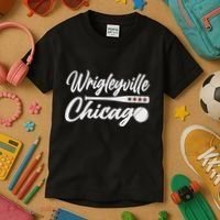 Wrigleyville Chicago Baseball American Kids T-Shirt thumb 3