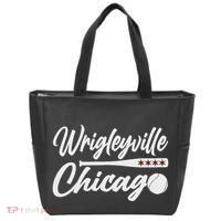 Wrigleyville Chicago Baseball American Tote Bag thumb 0