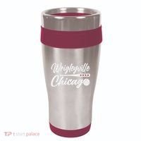 Wrigleyville Chicago Baseball American 16oz Travel Tumbler thumb 0