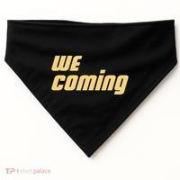 We Coming Buffaloes Football USA-Made Doggie Bandana thumb 0