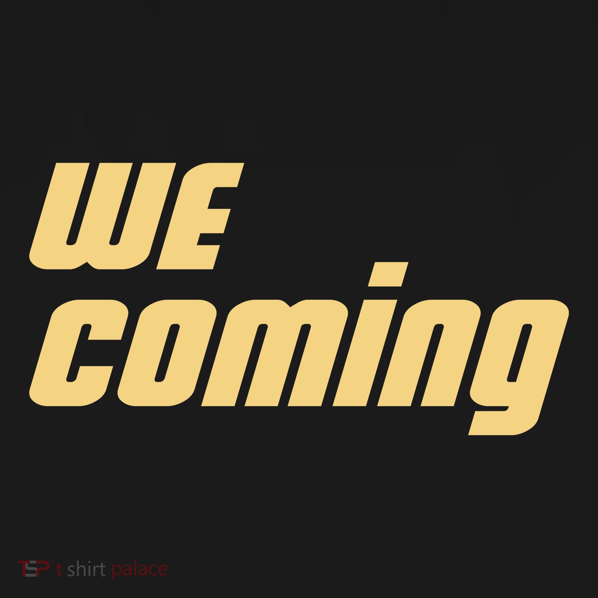 We Coming Buffaloes Football T-Shirt