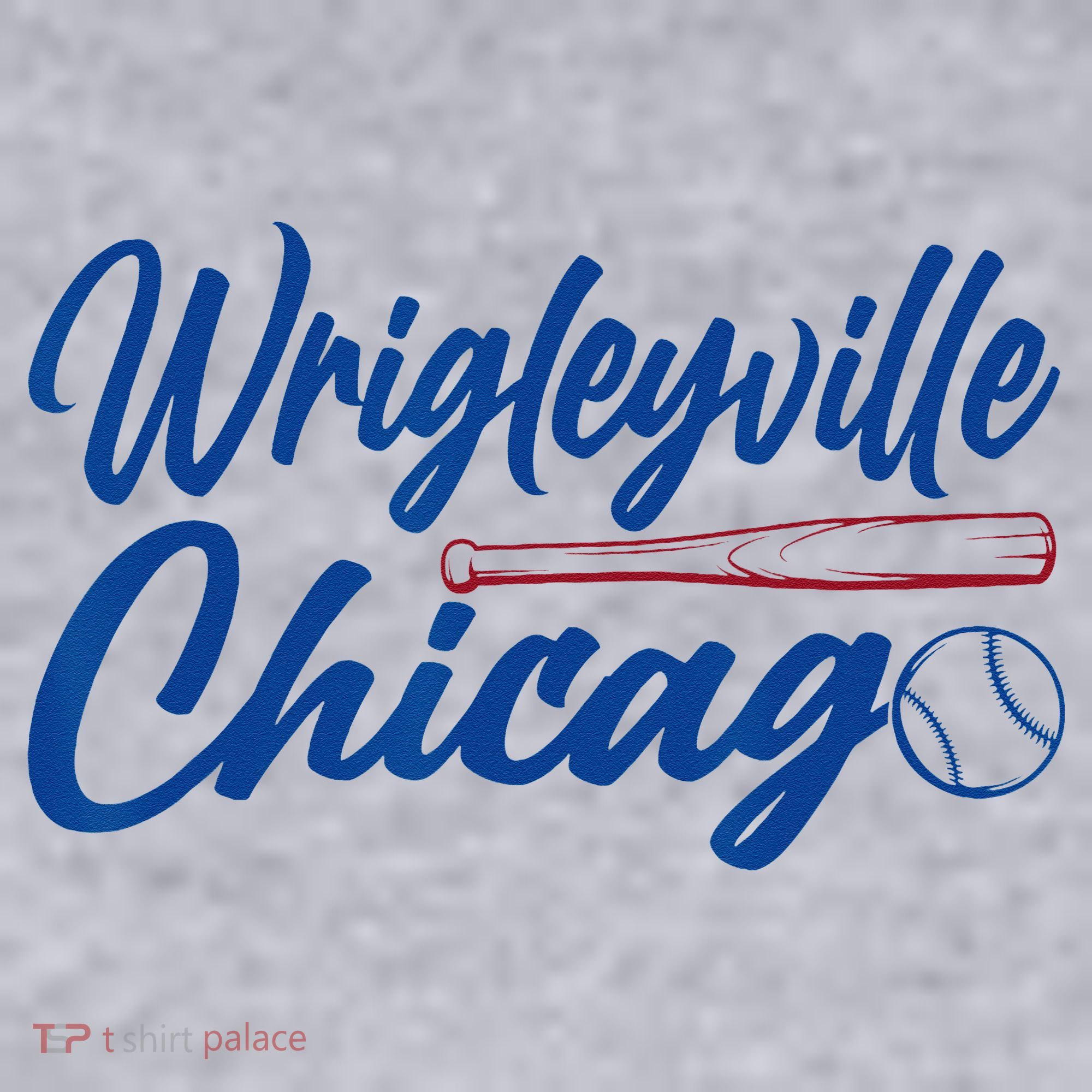 Wrigleyville Chicago Baseball American Ladies Heavyweight Boxy Pullover Hoodie