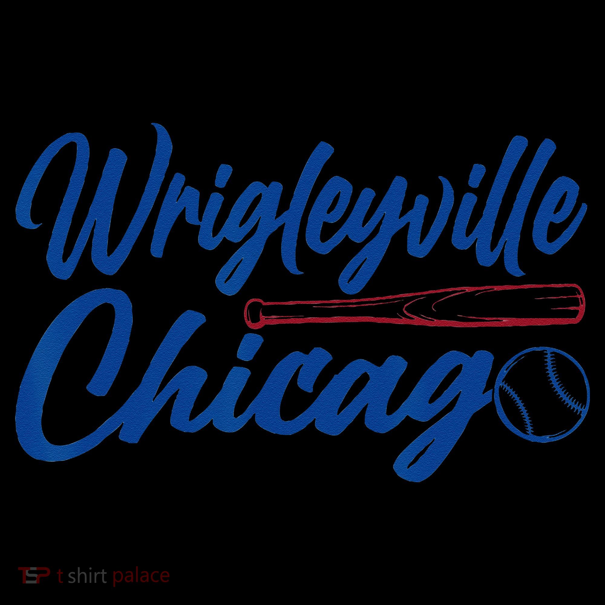 Wrigleyville Chicago Baseball American Kids Colorblock Raglan Jersey