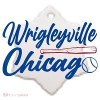 Wrigleyville Chicago Baseball American Ceramic Ornament thumb 2
