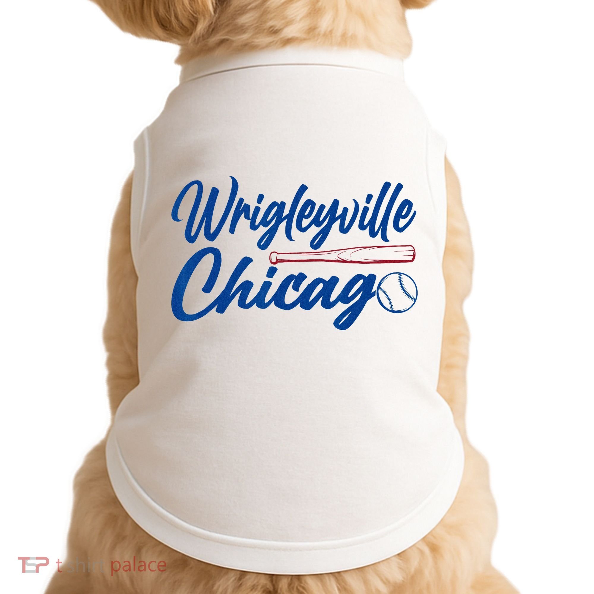Wrigleyville Chicago Baseball American Doggie Tank