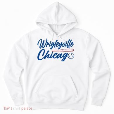 Wrigleyville Chicago Baseball American Hoodie