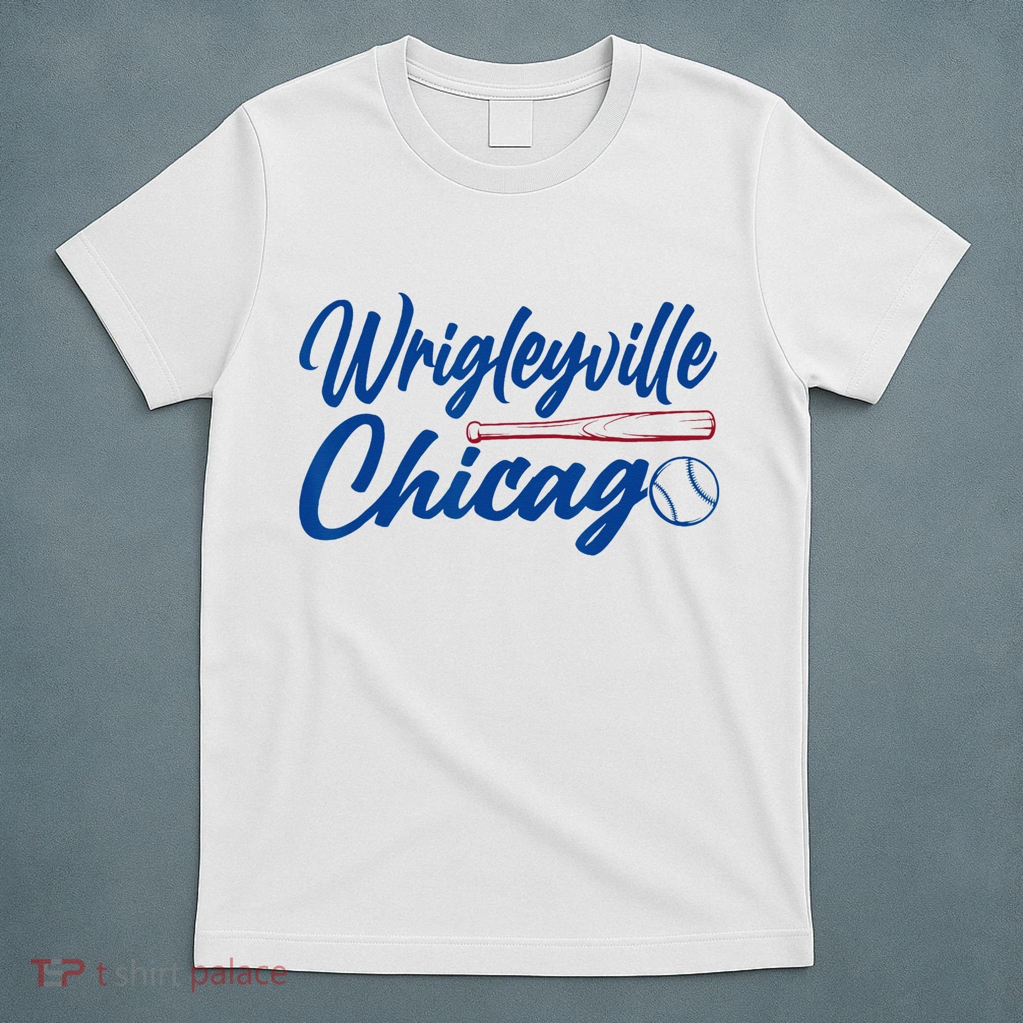 Wrigleyville Chicago Baseball American T-Shirt