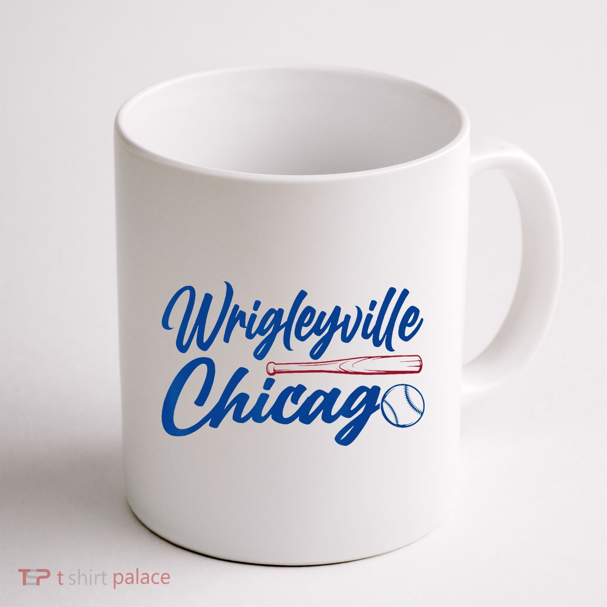 Wrigleyville Chicago Baseball American Coffee Mug