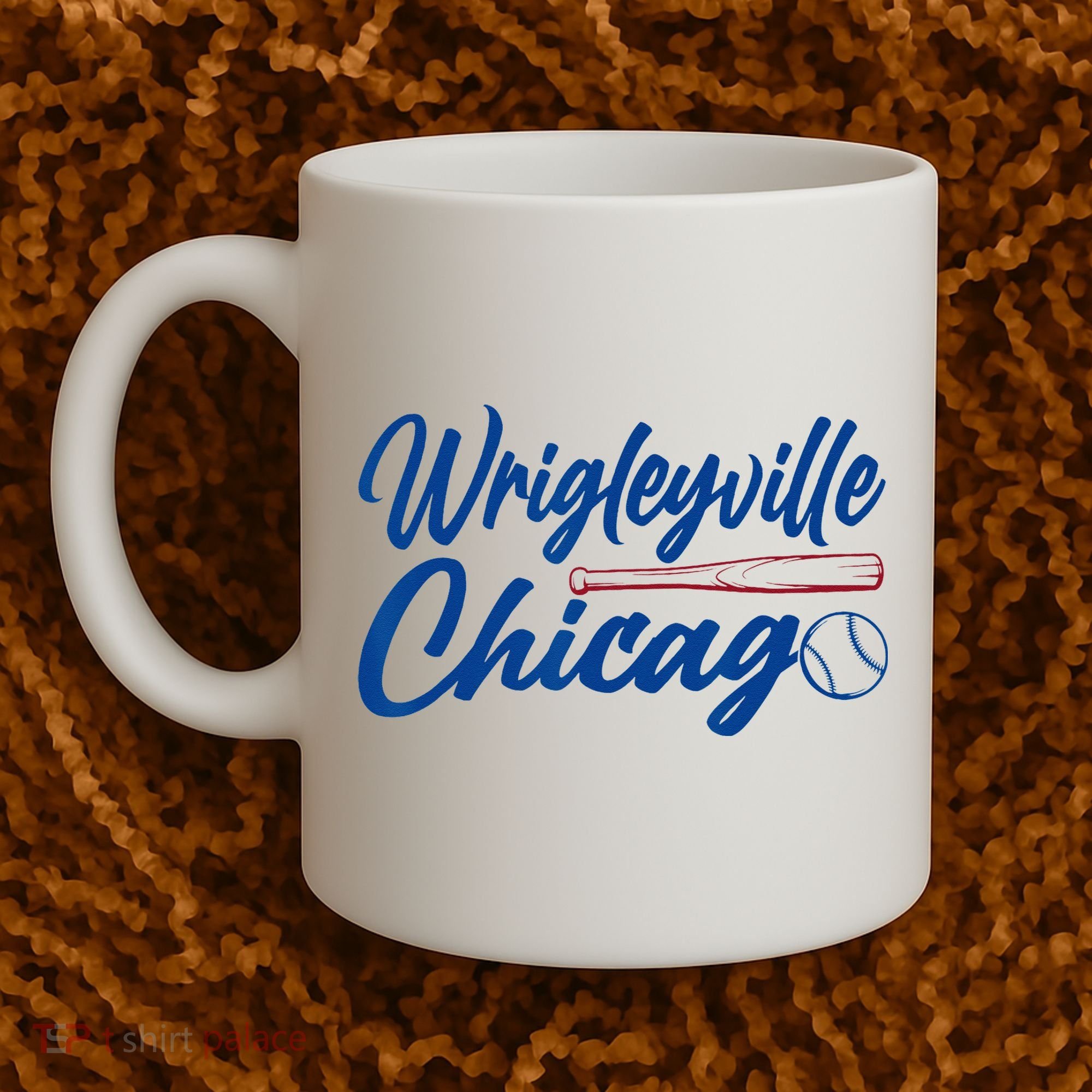 Wrigleyville Chicago Baseball American Coffee Mug