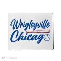 Wrigleyville Chicago Baseball American Mousepad thumb 0