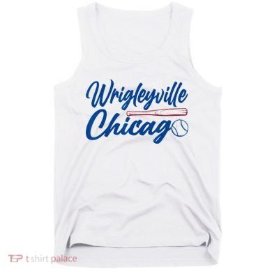 Wrigleyville Chicago Baseball American Tank Top