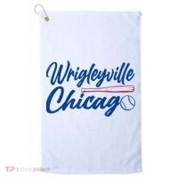 Wrigleyville Chicago Baseball American Golf Towel thumb 0