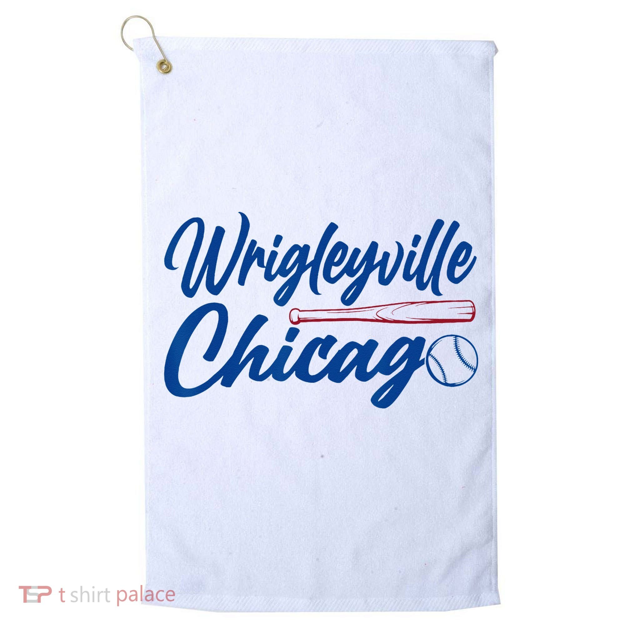 Wrigleyville Chicago Baseball American Golf Towel