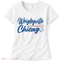 Wrigleyville Chicago Baseball American Women's T-Shirt thumb 0