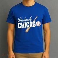 Wrigleyville Chicago Baseball American Gift T-Shirt thumb 3