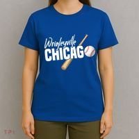 Wrigleyville Chicago Baseball American Gift T-Shirt thumb 4