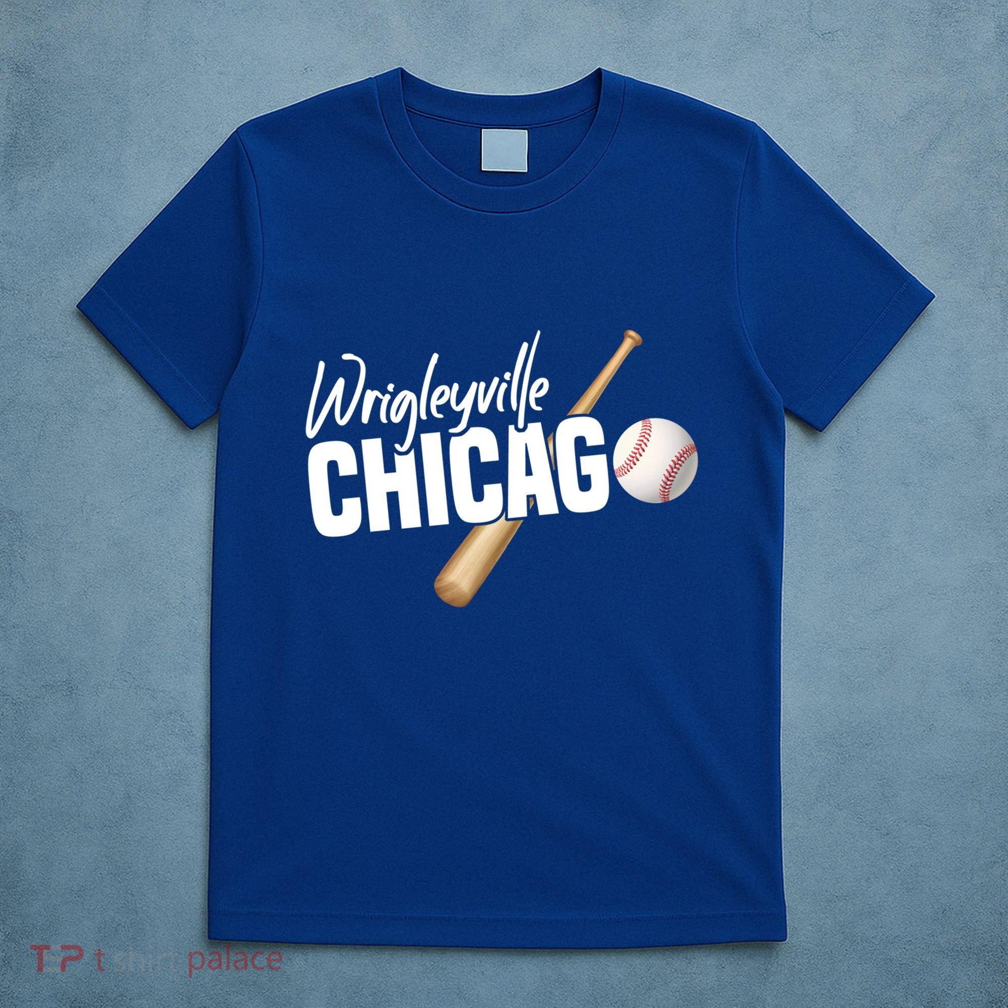 Wrigleyville Chicago Baseball American Gift T-Shirt