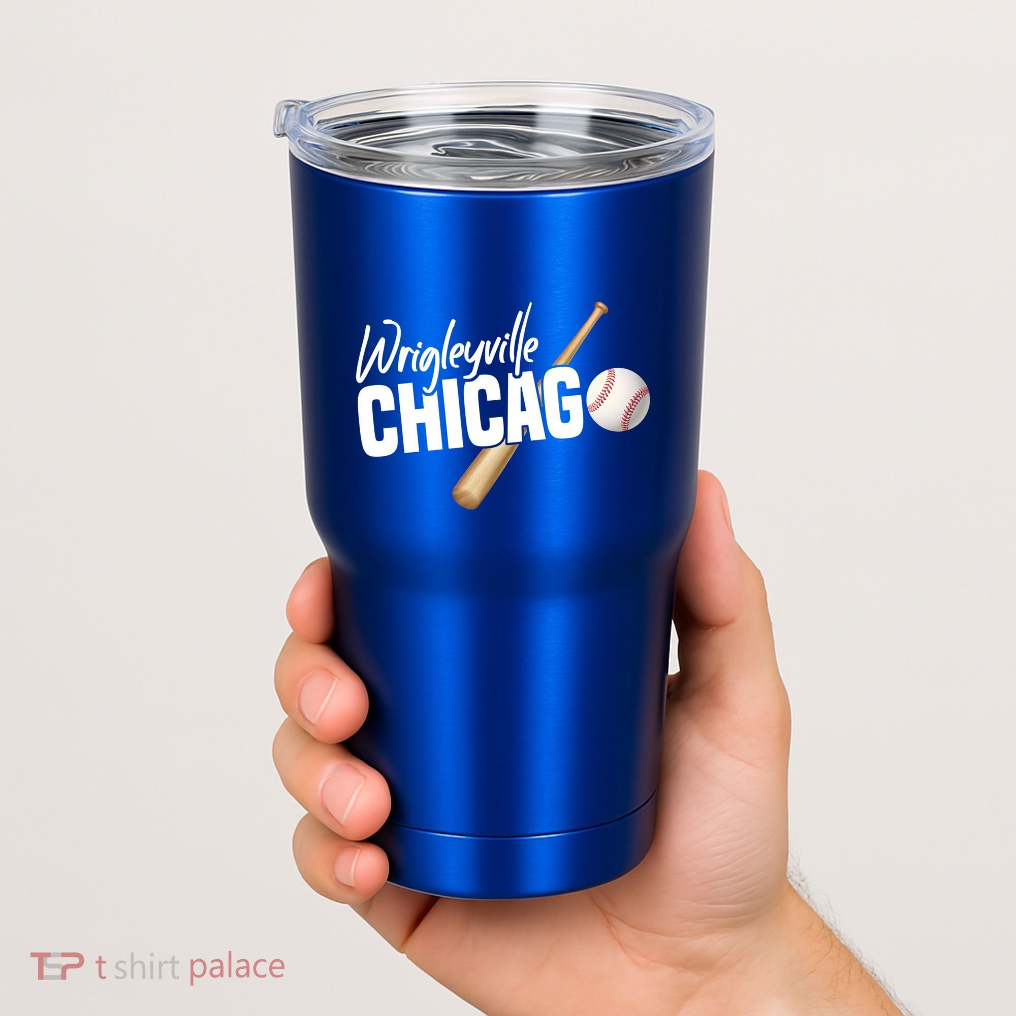 Wrigleyville Chicago Baseball American Gift Tumbler