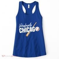 Wrigleyville Chicago Baseball American Gift Women's Tank Top thumb 0