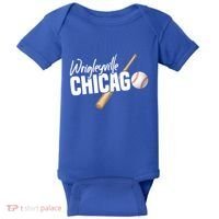 Wrigleyville Chicago Baseball American Gift Baby Bodysuit thumb 0