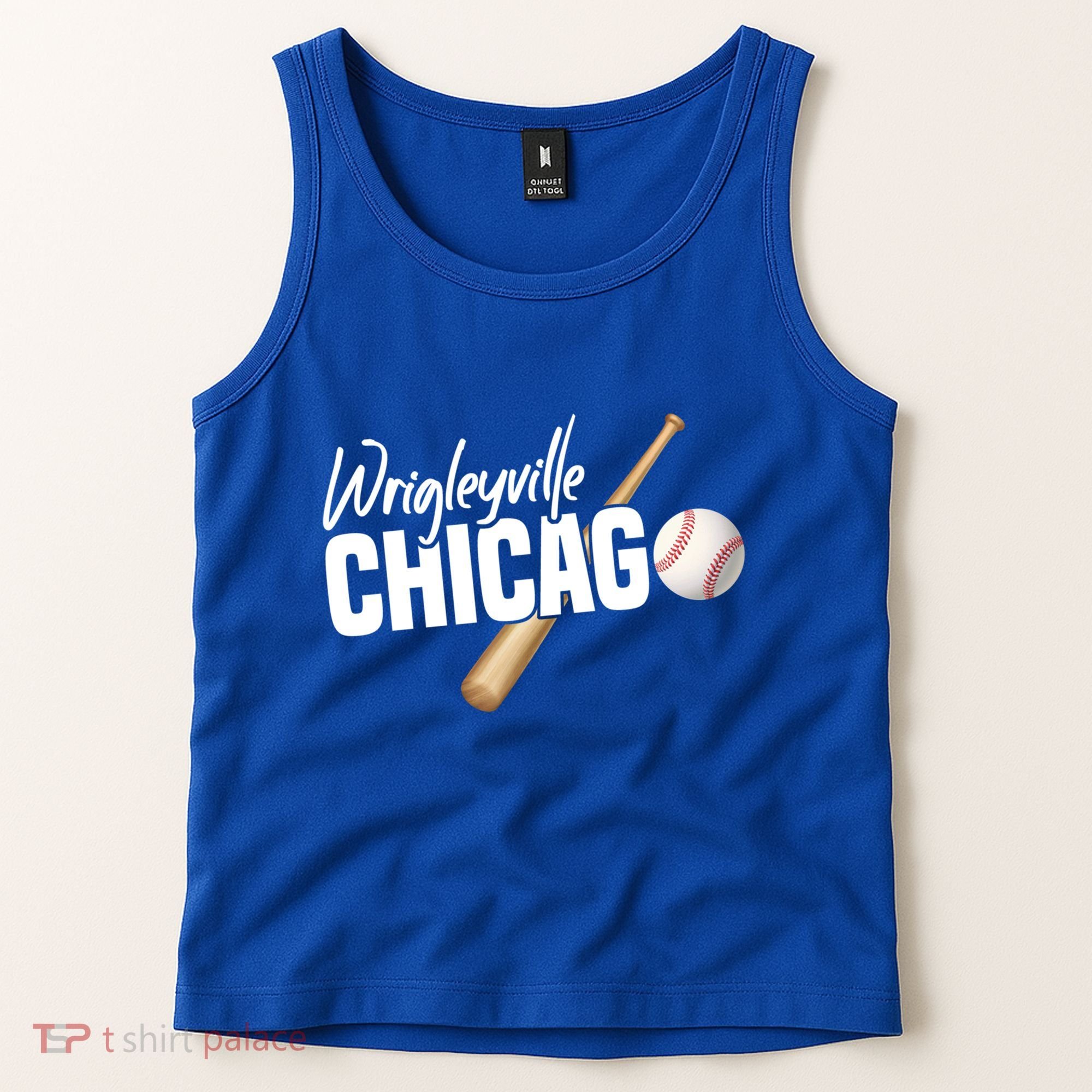 Wrigleyville Chicago Baseball American Gift Tank Top