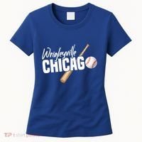 Wrigleyville Chicago Baseball American Gift Women's T-Shirt thumb 0
