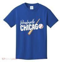 Wrigleyville Chicago Baseball American Gift Kids T-Shirt thumb 0