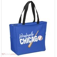 Wrigleyville Chicago Baseball American Gift Tote Bag thumb 2