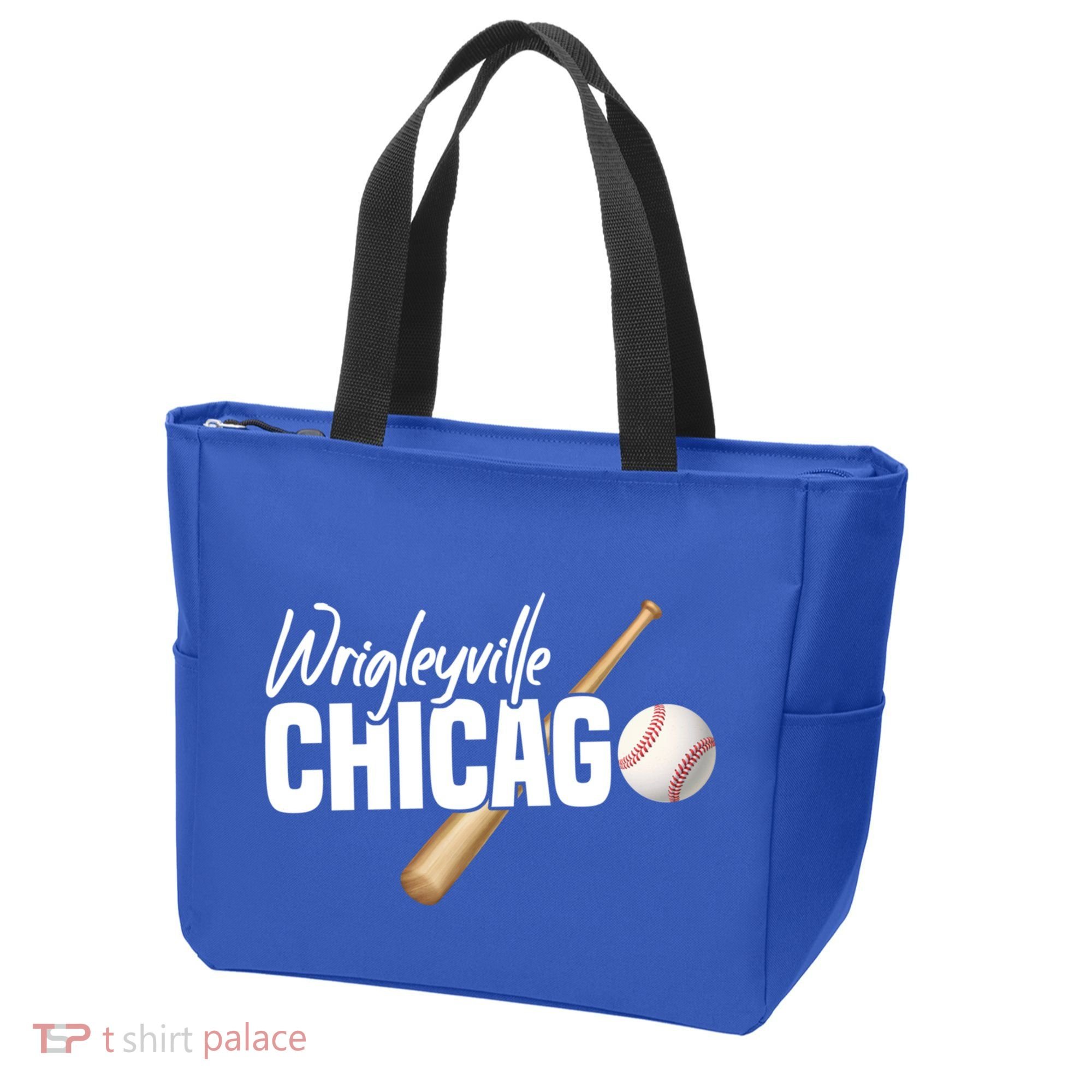 Wrigleyville Chicago Baseball American Gift Tote Bag
