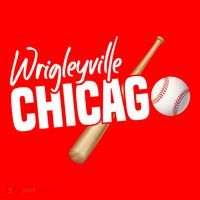 Wrigleyville Chicago Baseball American Gift Santa Hat thumb 1