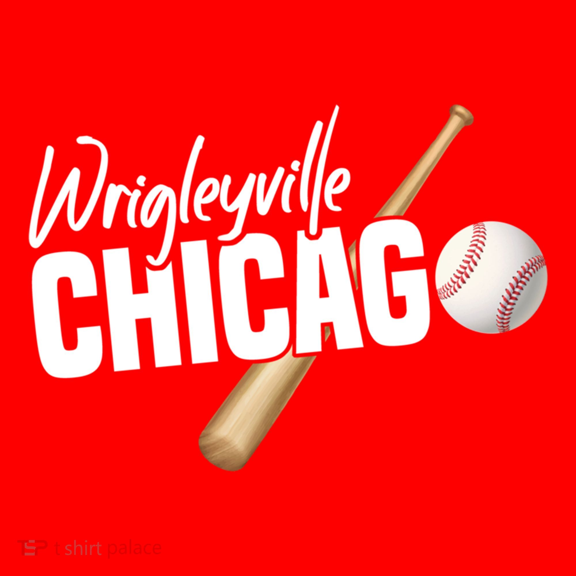 Wrigleyville Chicago Baseball American Gift Santa Hat