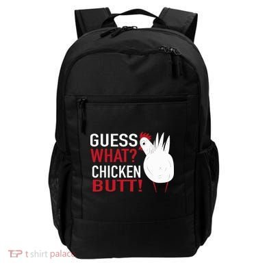 White Chicken Butt! Funny Design  Backpack