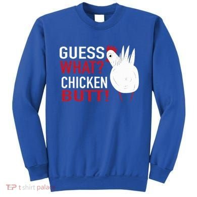 White Chicken Butt! Funny Design  Sweatshirt