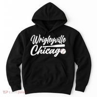 Wrigleyville Chicago Baseball American Hoodie thumb 0