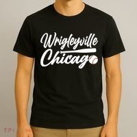 Wrigleyville Chicago Baseball American T-Shirt thumb 3