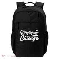 Wrigleyville Chicago Baseball American Backpack thumb 0