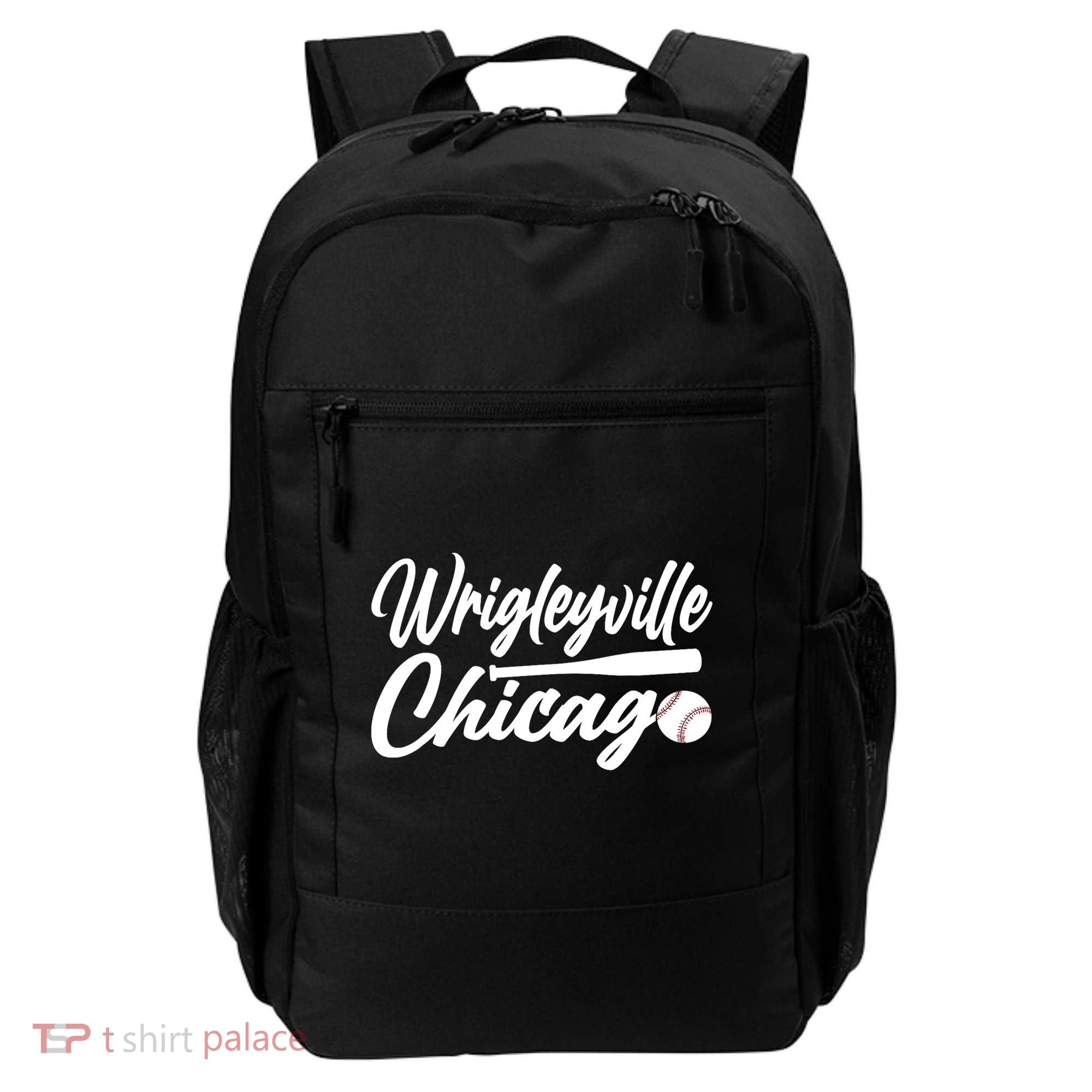 Wrigleyville Chicago Baseball American Backpack
