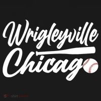 Wrigleyville Chicago Baseball American Women's Hoodie thumb 2