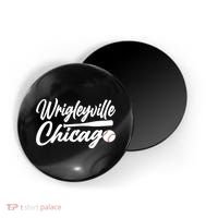 Wrigleyville Chicago Baseball American Magnet thumb 0