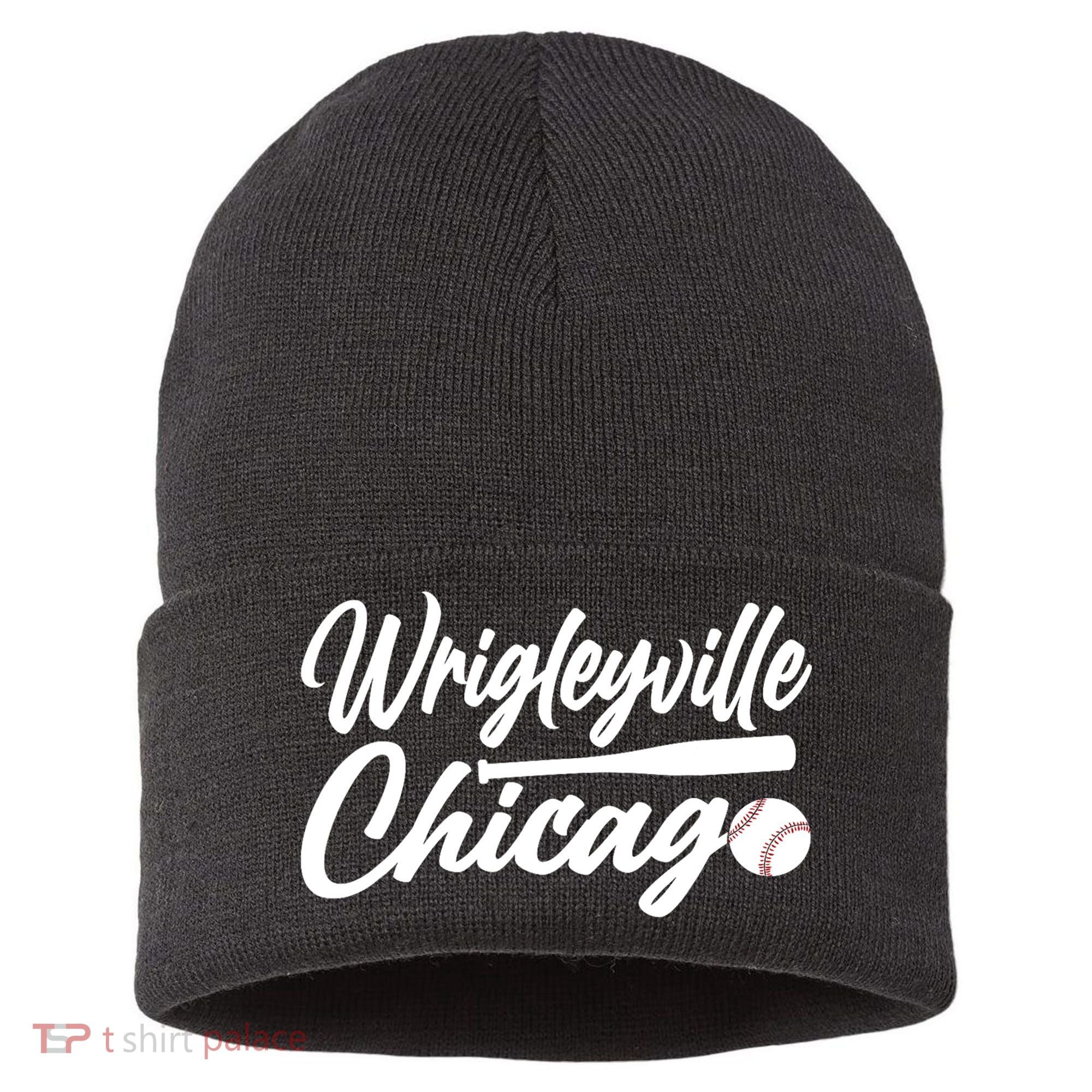 Wrigleyville Chicago Baseball American Sustainable Knit Beanie