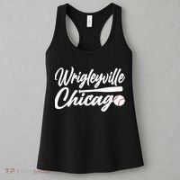 Wrigleyville Chicago Baseball American Women's Tank Top thumb 3