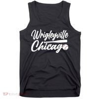 Wrigleyville Chicago Baseball American Tank Top thumb 0