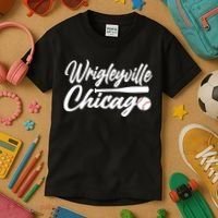 Wrigleyville Chicago Baseball American Kids T-Shirt thumb 3