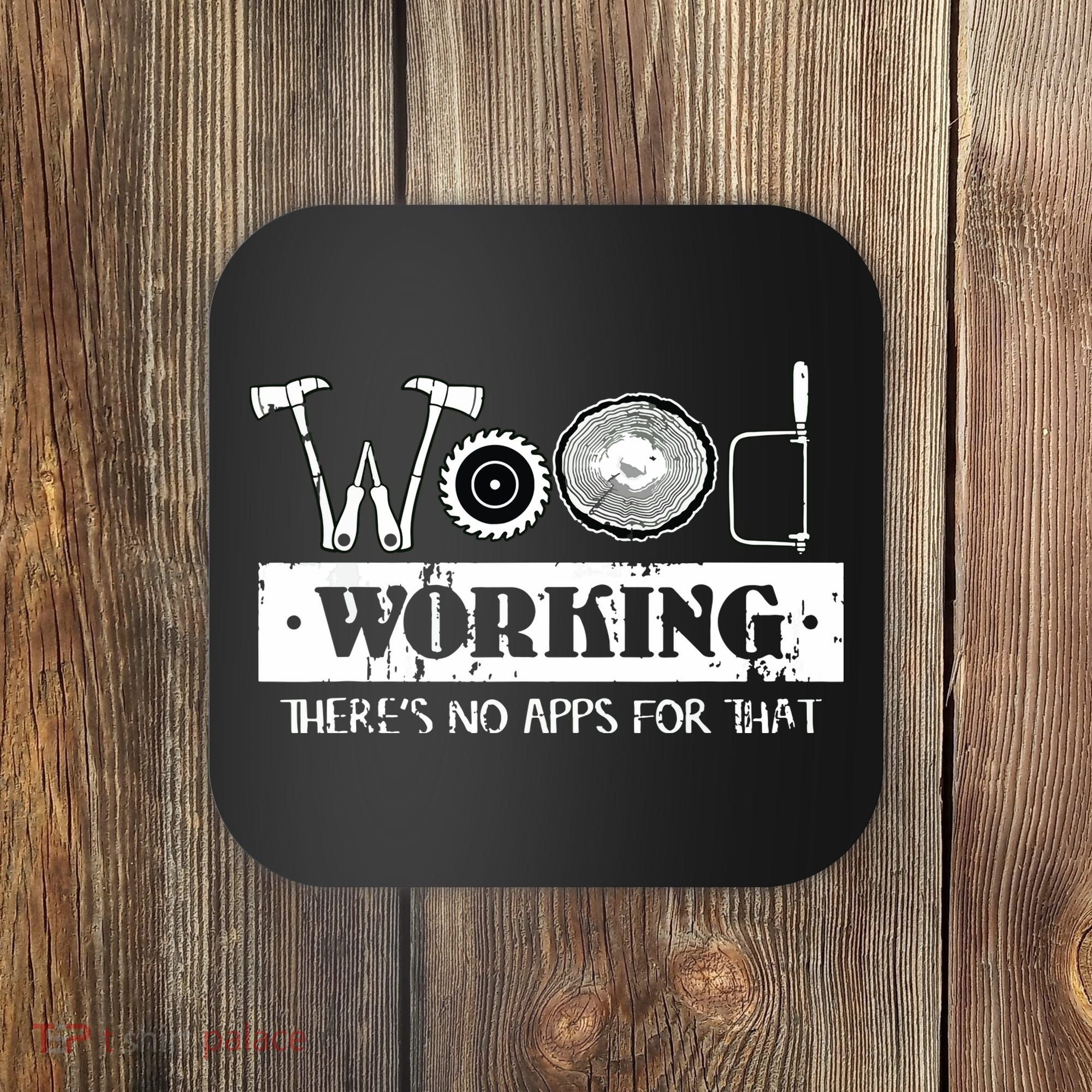Woodworking Carving Carpenter Joiner Cabinet Woodworker Coaster