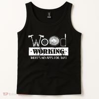 Woodworking Carving Carpenter Joiner Cabinet Woodworker Tank Top thumb 2