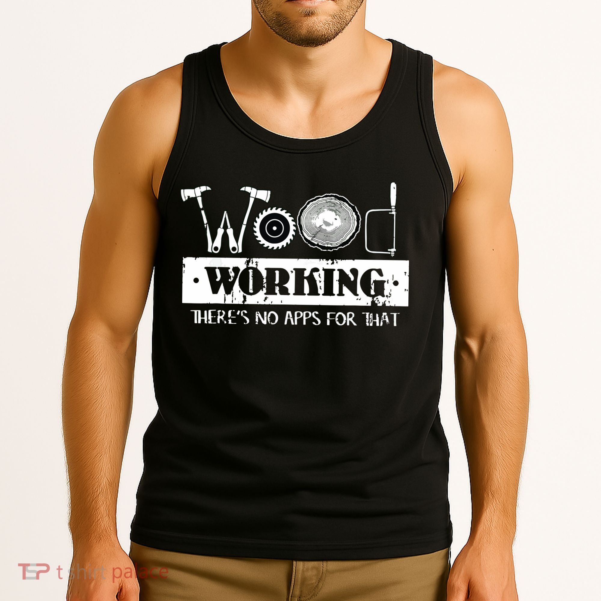 Woodworking Carving Carpenter Joiner Cabinet Woodworker Tank Top